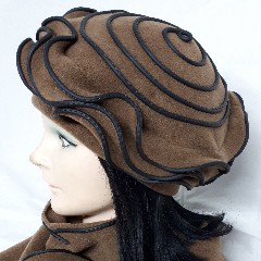 Galette béret daim
